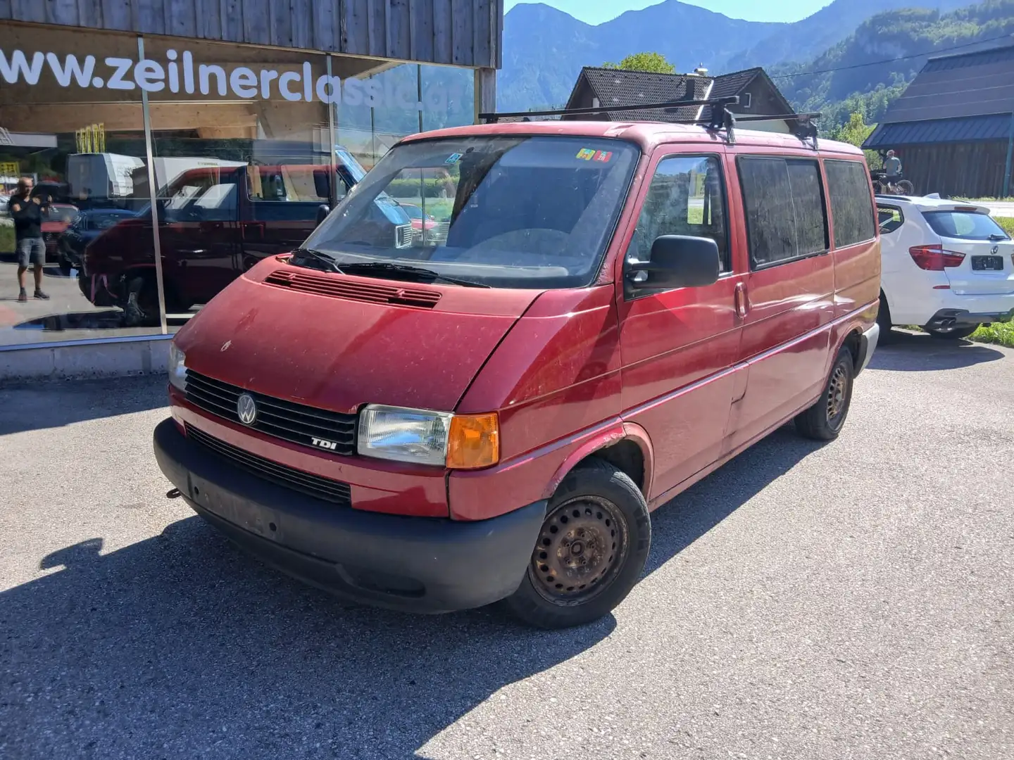 Volkswagen T4 Transporter 2,5 TDI ACV Rot - 2