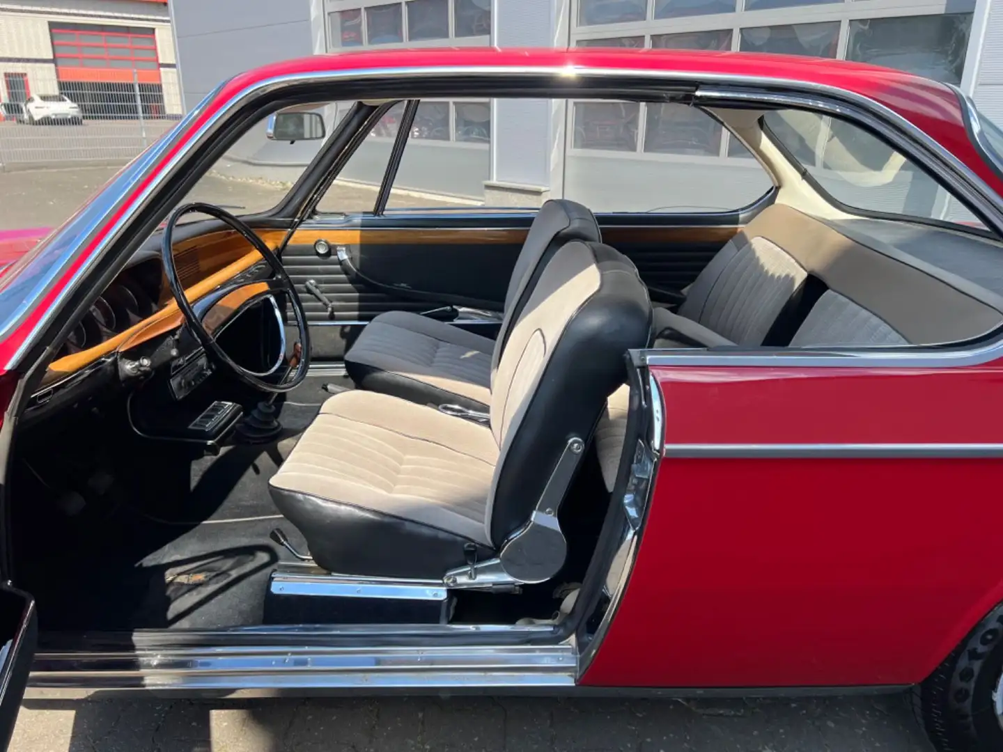 BMW 2000 CS, DEUTSCHES FAHRZEUG, ZWEI VORBESITZER Rood - 2