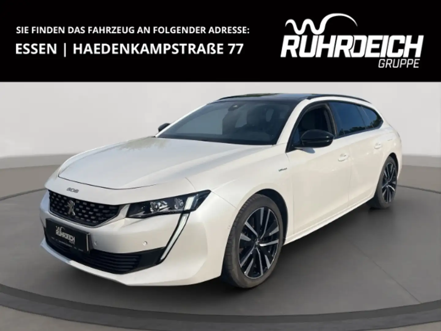 Peugeot 508 SW Hybrid 225 GT Plug-In EU6d Blanc - 1