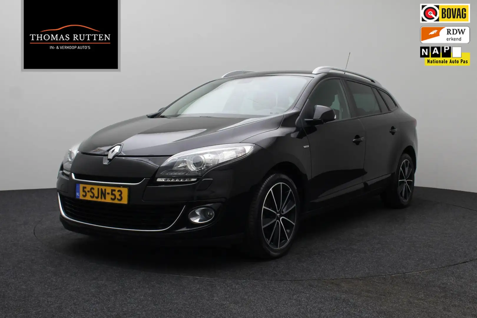 Renault Megane Estate 1.4 TCe GT-Line 2012 | Airco | Cruise Contr Zwart - 1