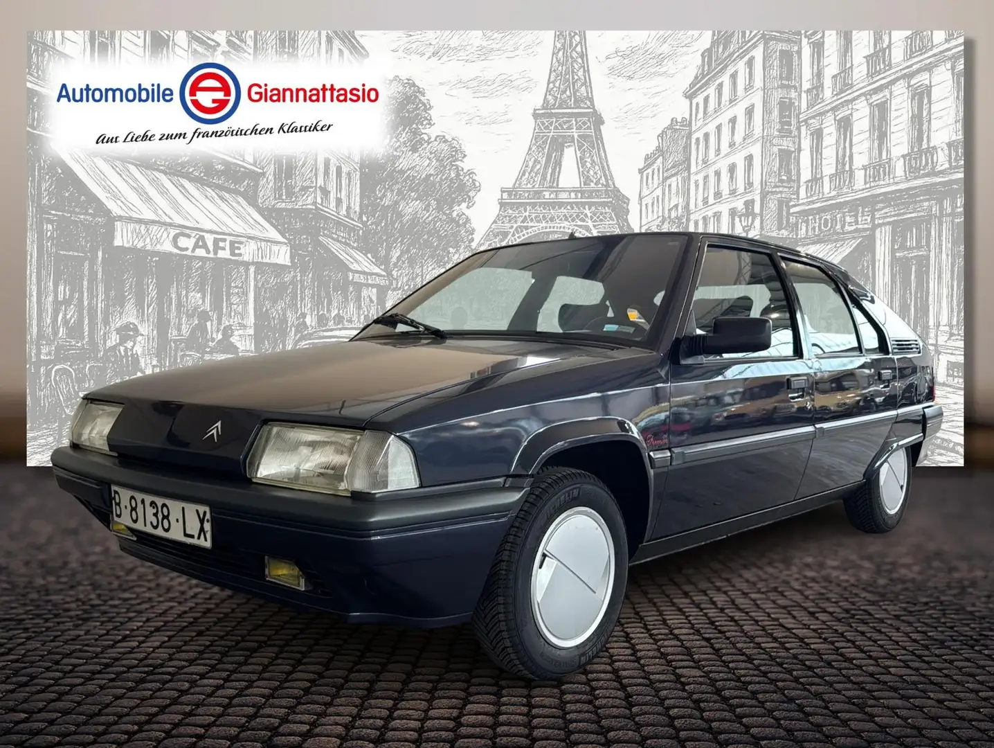 Citroen BX TZS Athena*Klima*1.Hand*22600km Blau - 2
