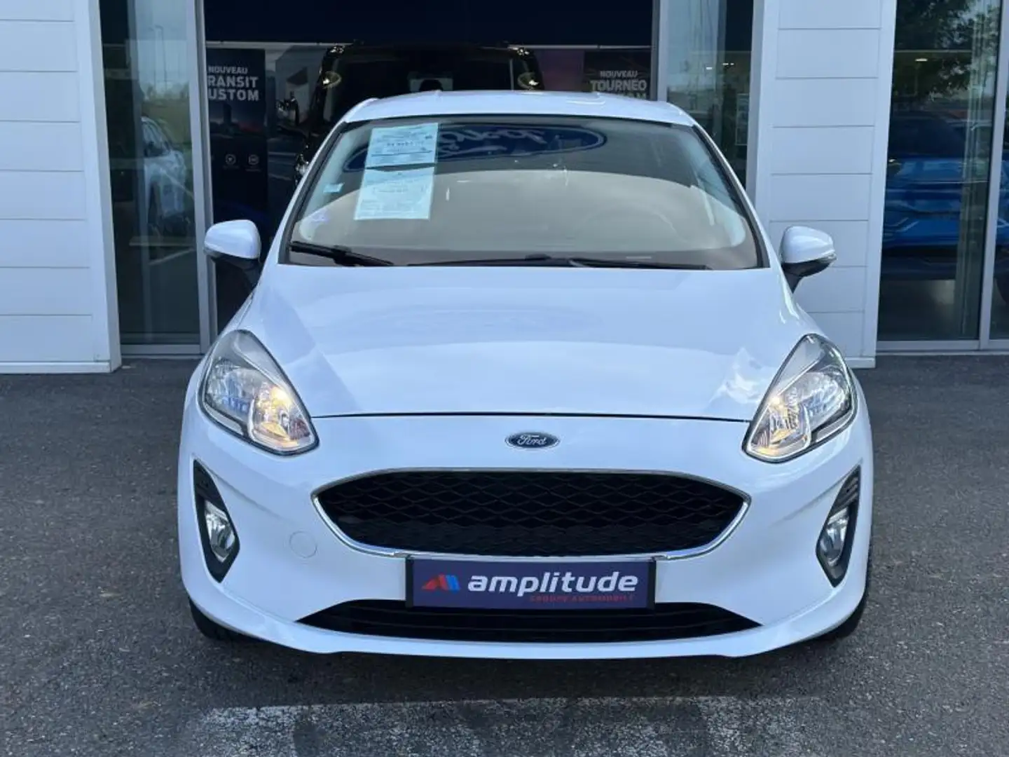 Ford Fiesta 1.1 75ch Connect Business 5p Blanc - 2
