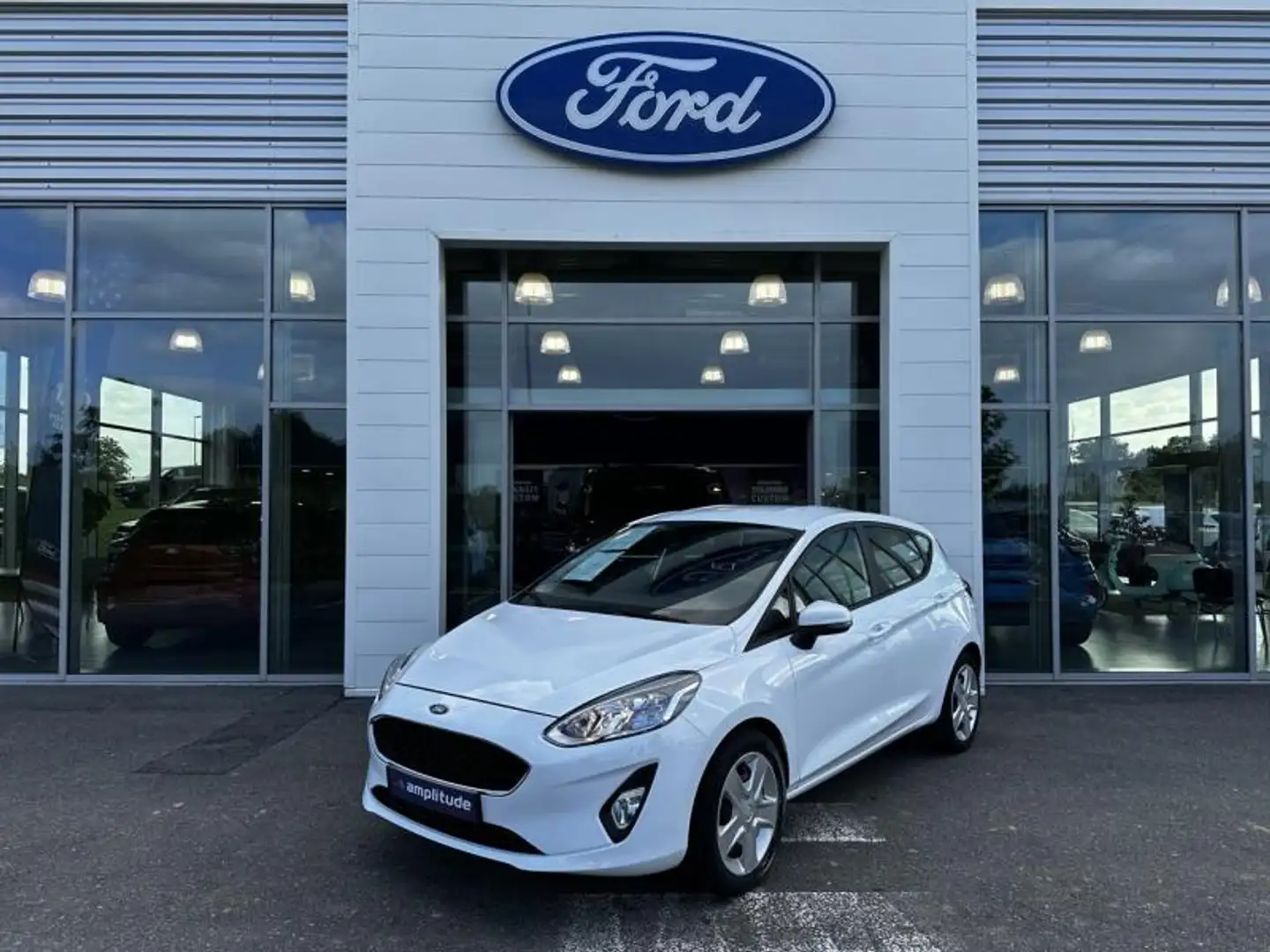 Ford Fiesta 1.1 75ch Connect Business 5p Blanc - 1
