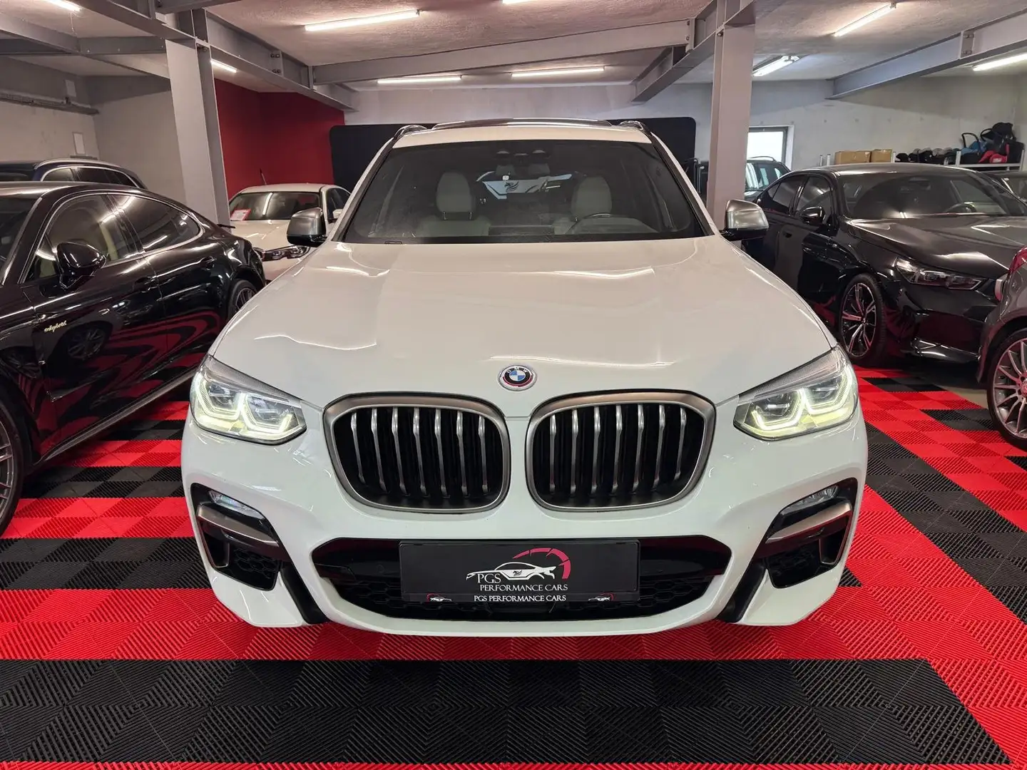 BMW X3 M40 i/PANO/AHK Weiß - 2
