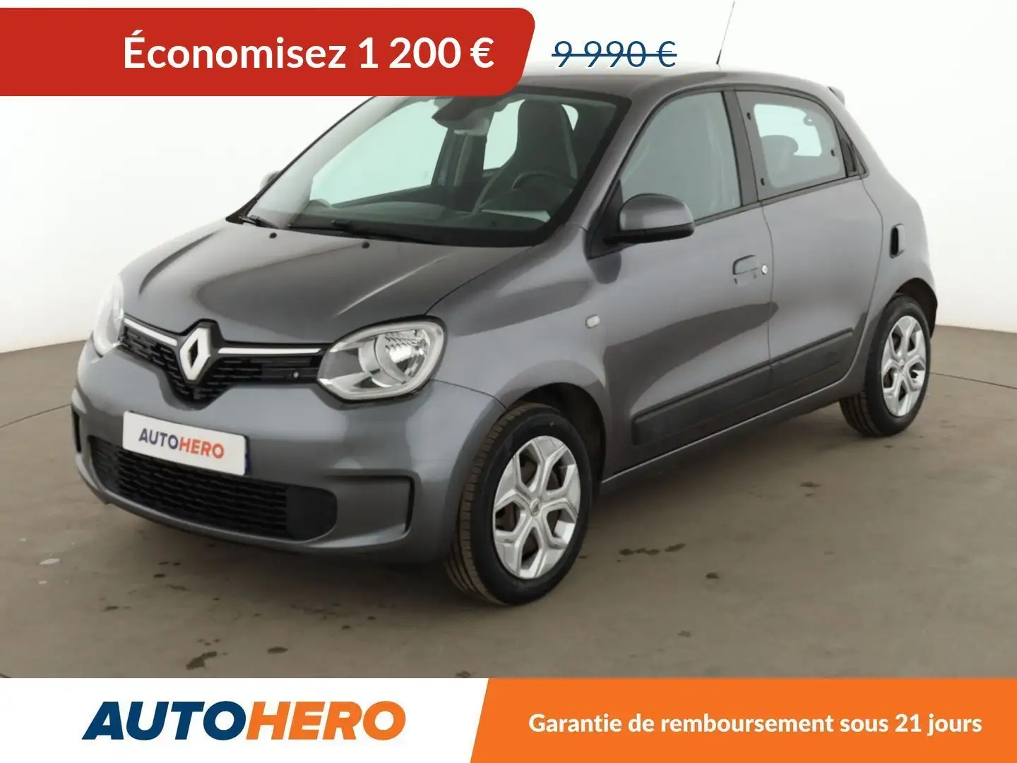 Renault Twingo 1.0 SCe Zen Gris - 1