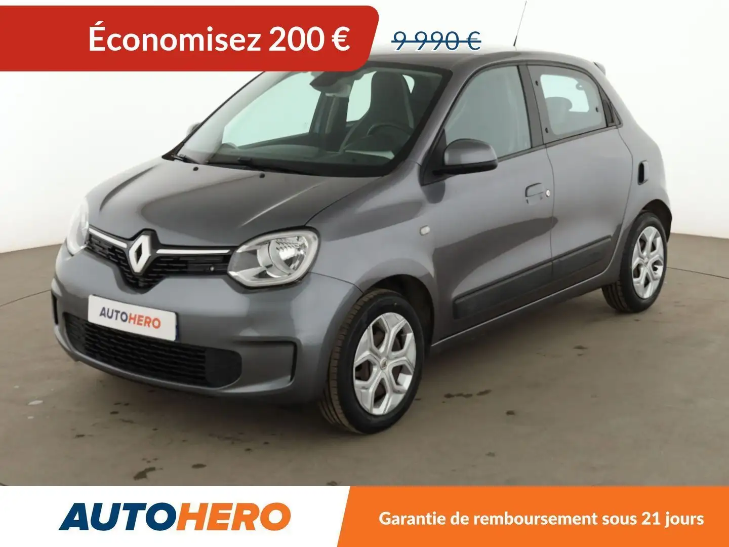 Renault Twingo 1.0 SCe Zen Gris - 1