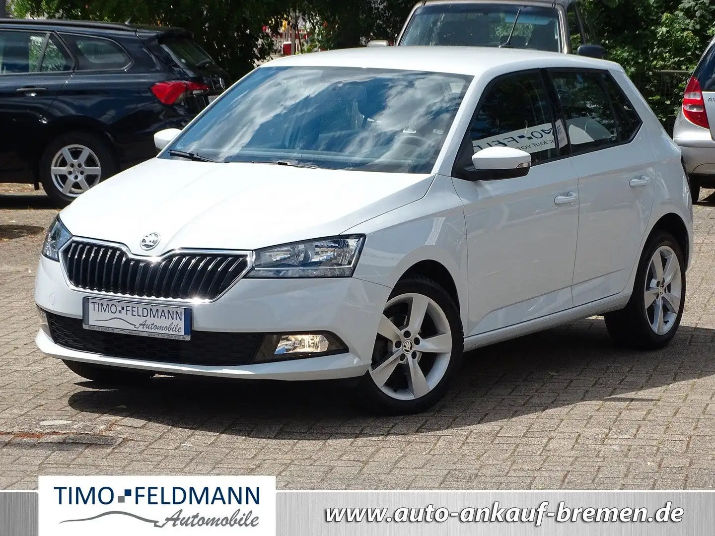 Skoda Fabia 1.0 Cool Plus + AHK Weiß - 1