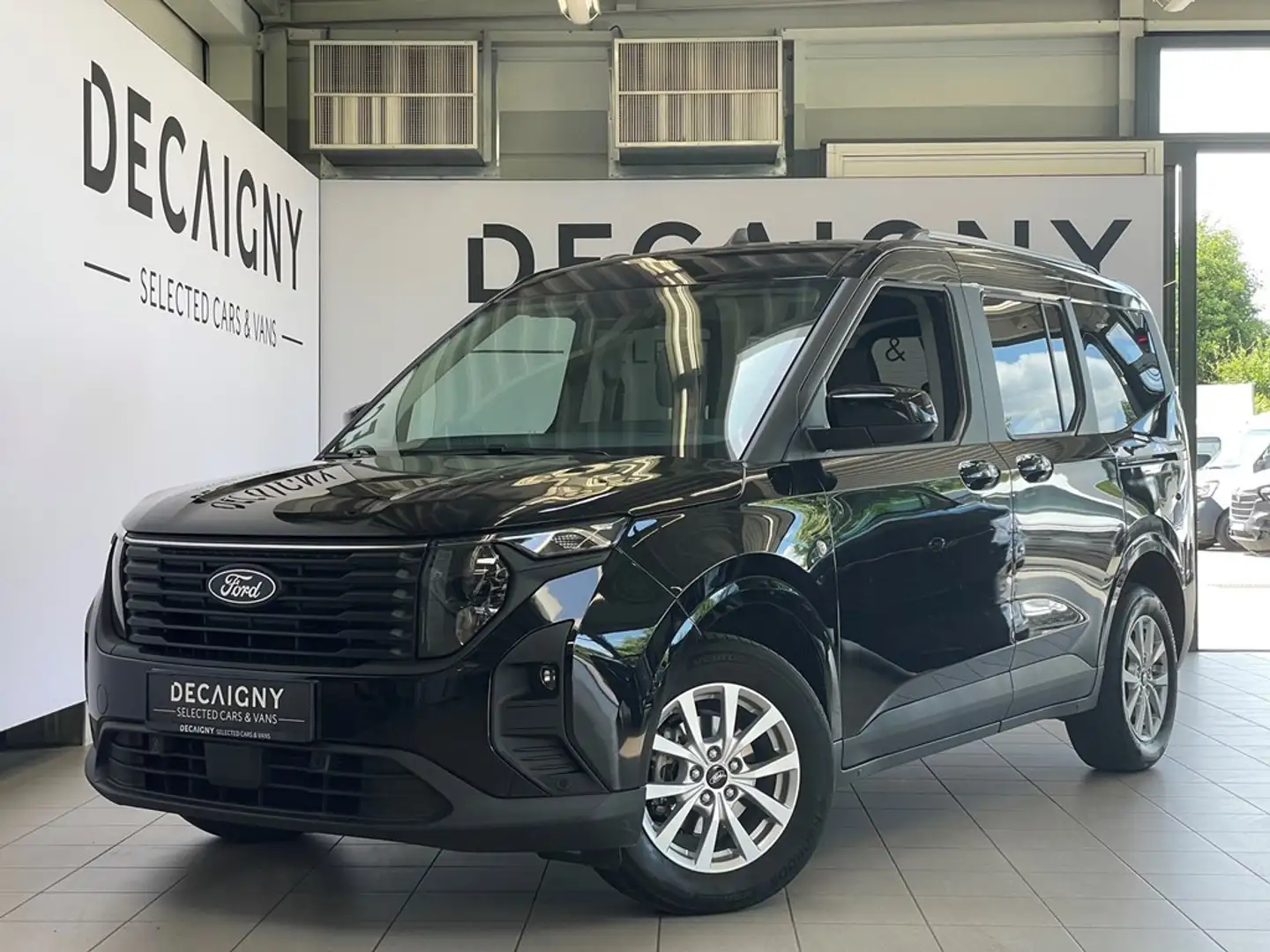 Ford Tourneo Courier 1.0 EcoBoost 5pl. *App Connect*Camera*Sensoren voo Noir - 1