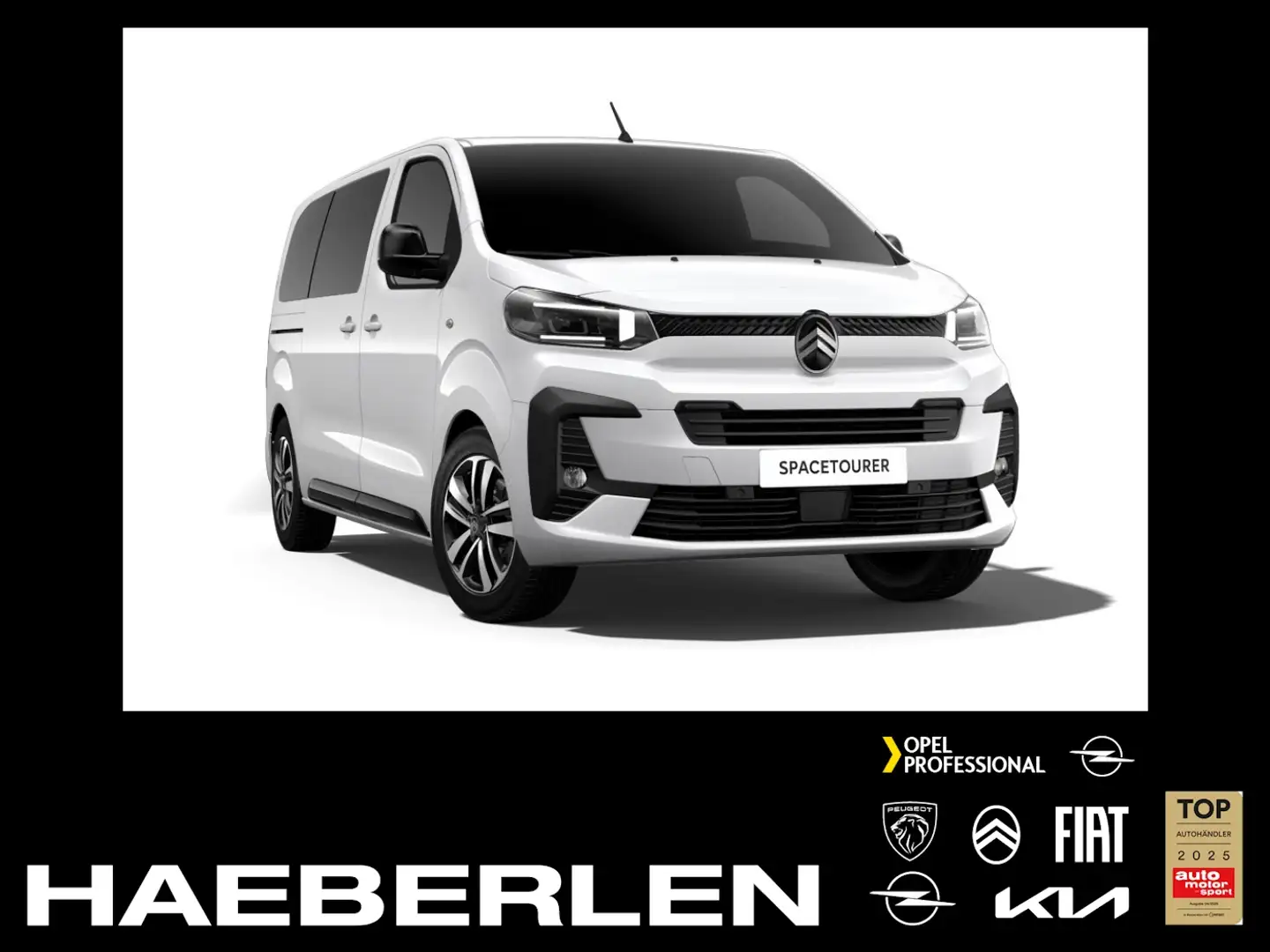 Citroen Spacetourer Plus M BESTELLER*Frei Konfigurierbar Bílá - 1