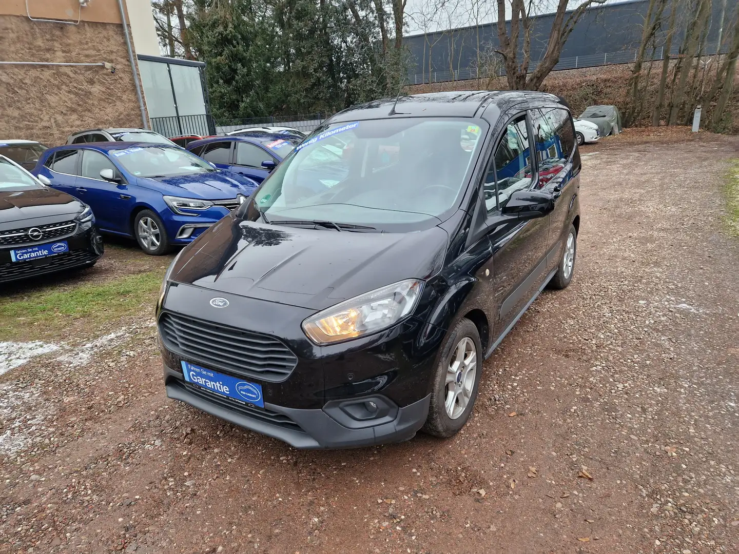 Ford Transit Courier Navi Kamera 76Tkm Alu Sitzhzg 2Hnd TÜVNEU Noir - 1