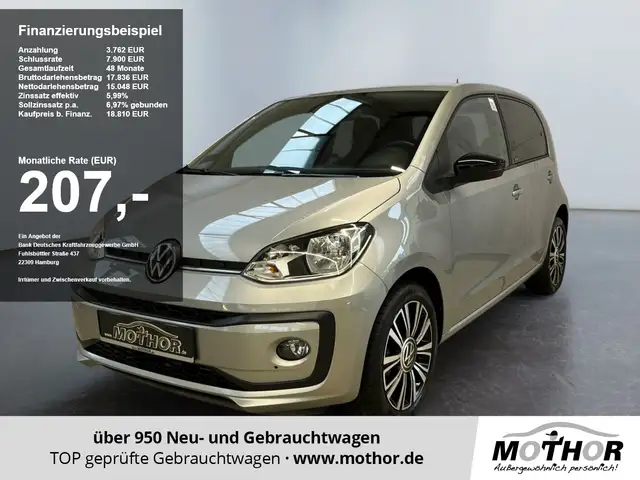 Volkswagen up! move  Active 1.0 Klimaautomatik LM-Felgen