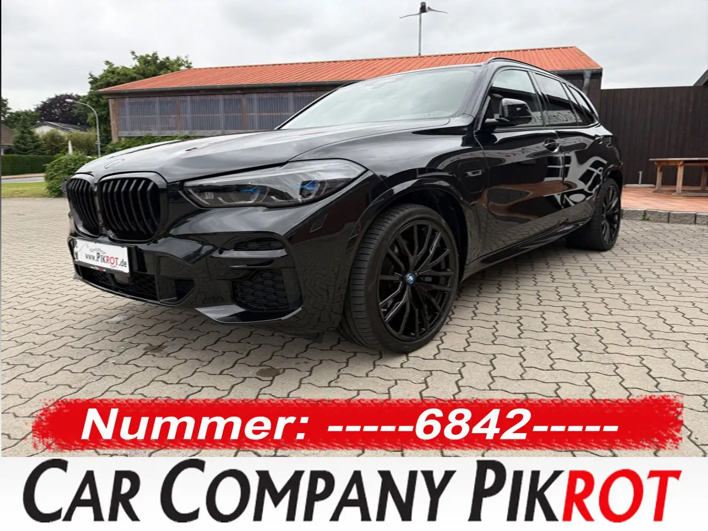 BMW X5 xDrive45e M-SPORT,AHK,PANO,DAP,P+,B&W,22",HUD Schwarz - 1