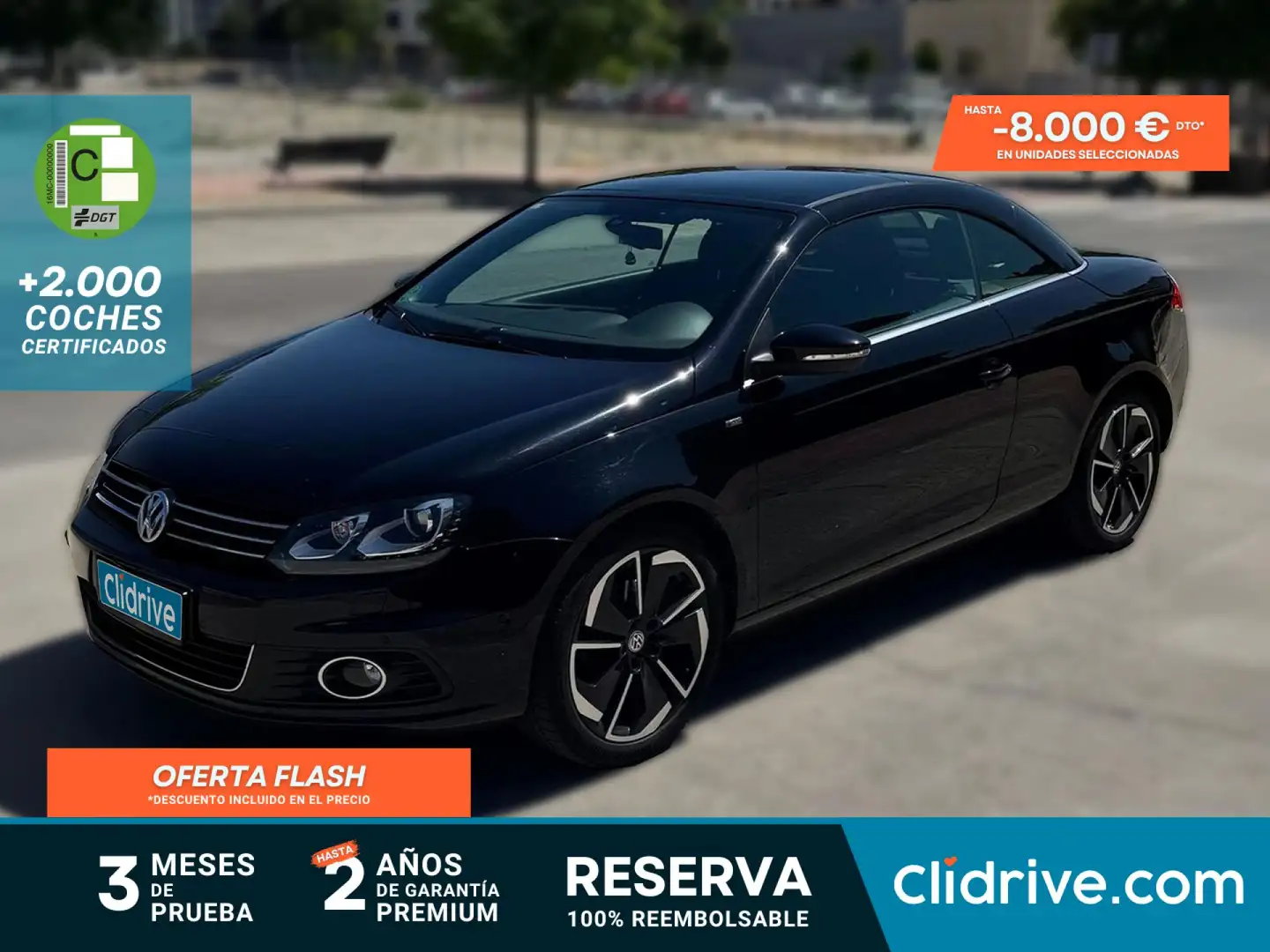 Volkswagen Eos 1.4 TSI Excellence Negru - 1