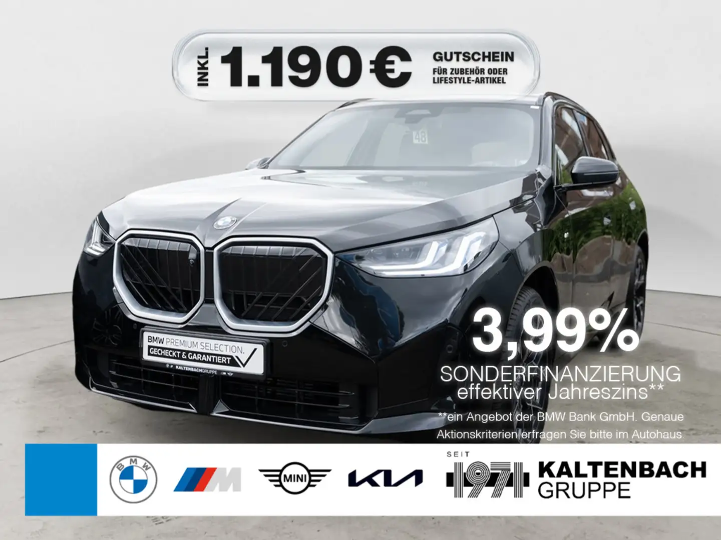 BMW X3 xDrive 20d M-Sport AHK 360° HUD ACC NAVI Schwarz - 1