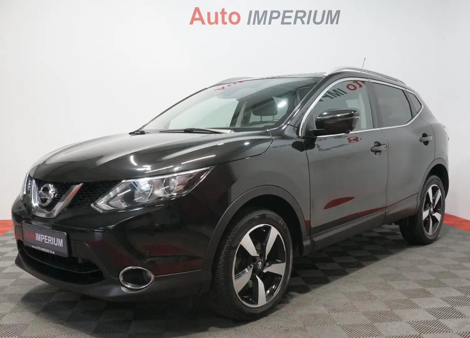 Nissan Qashqai 360° 4x2 1.6 DIG-T *PANO*KAMERA*8 FACH* Schwarz - 1