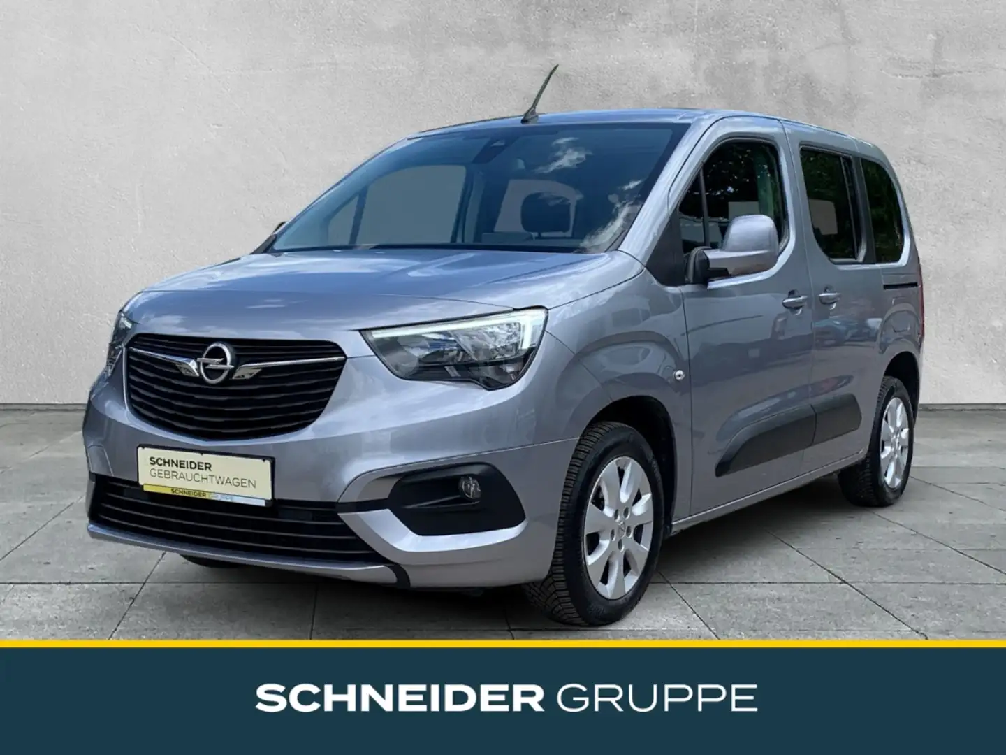 Opel Combo Life Elegance 1.2 Turbo NAVI+KAMERA+DAB Grijs - 1