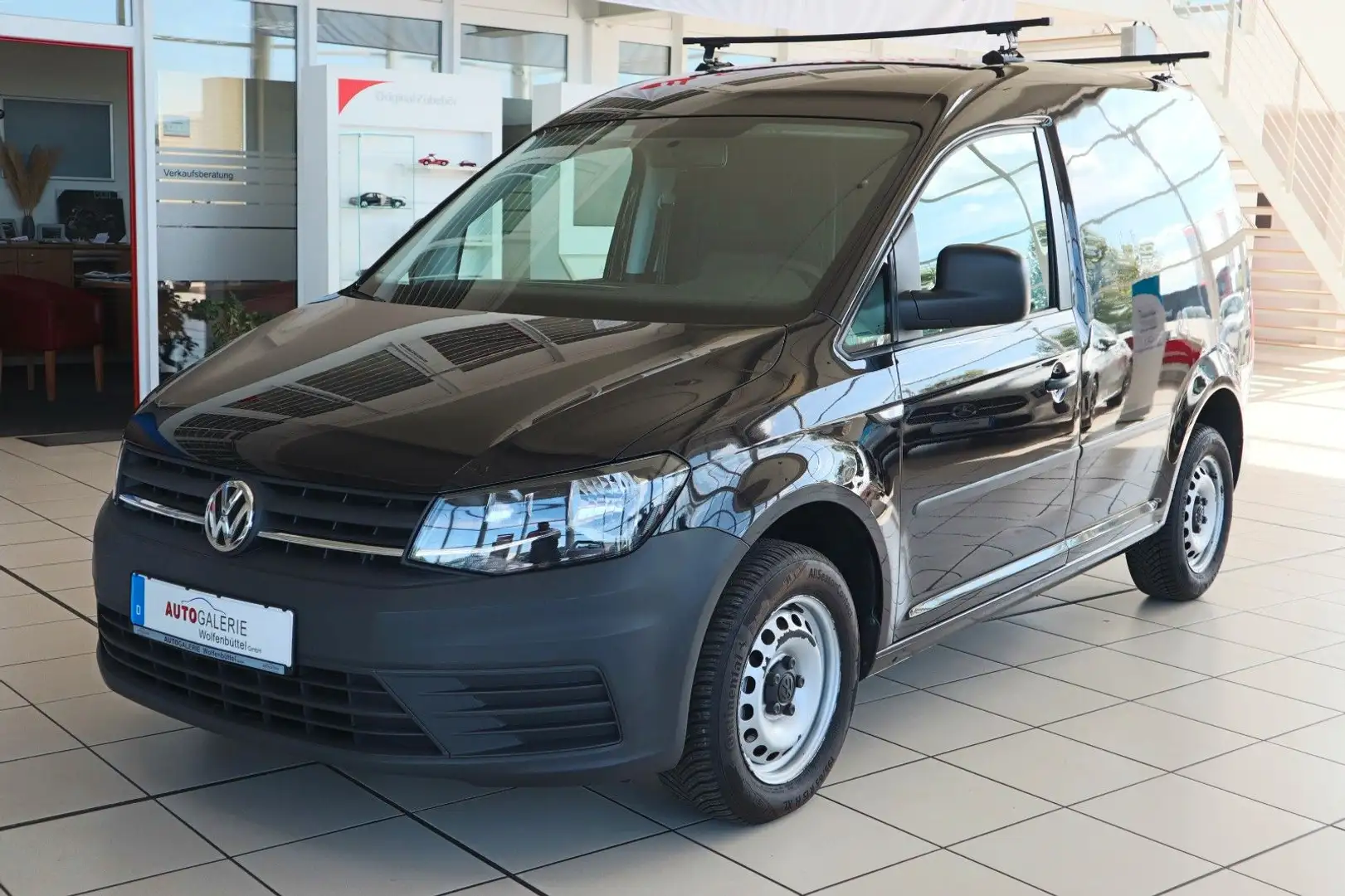 Volkswagen Caddy Nfz Kasten BMT Klima PDC E-Fenster Negro - 1