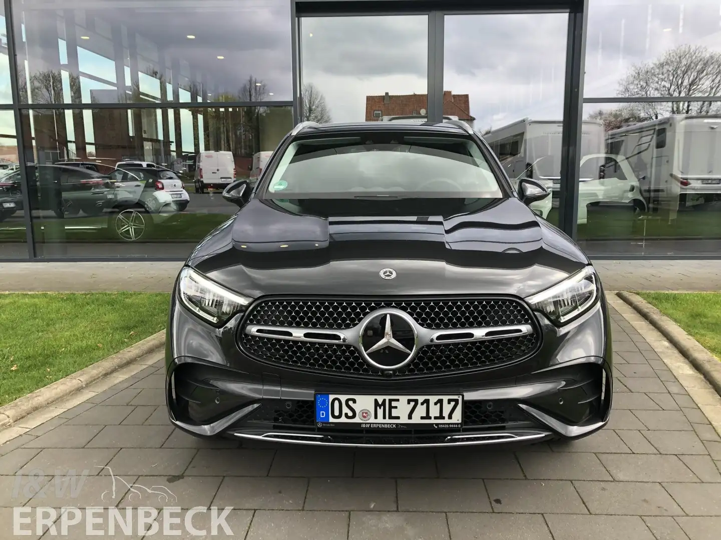 Mercedes-Benz GLC 220 GLC 220 d 4M AMG AHK LED Kamera Leder Distronic Grau - 2