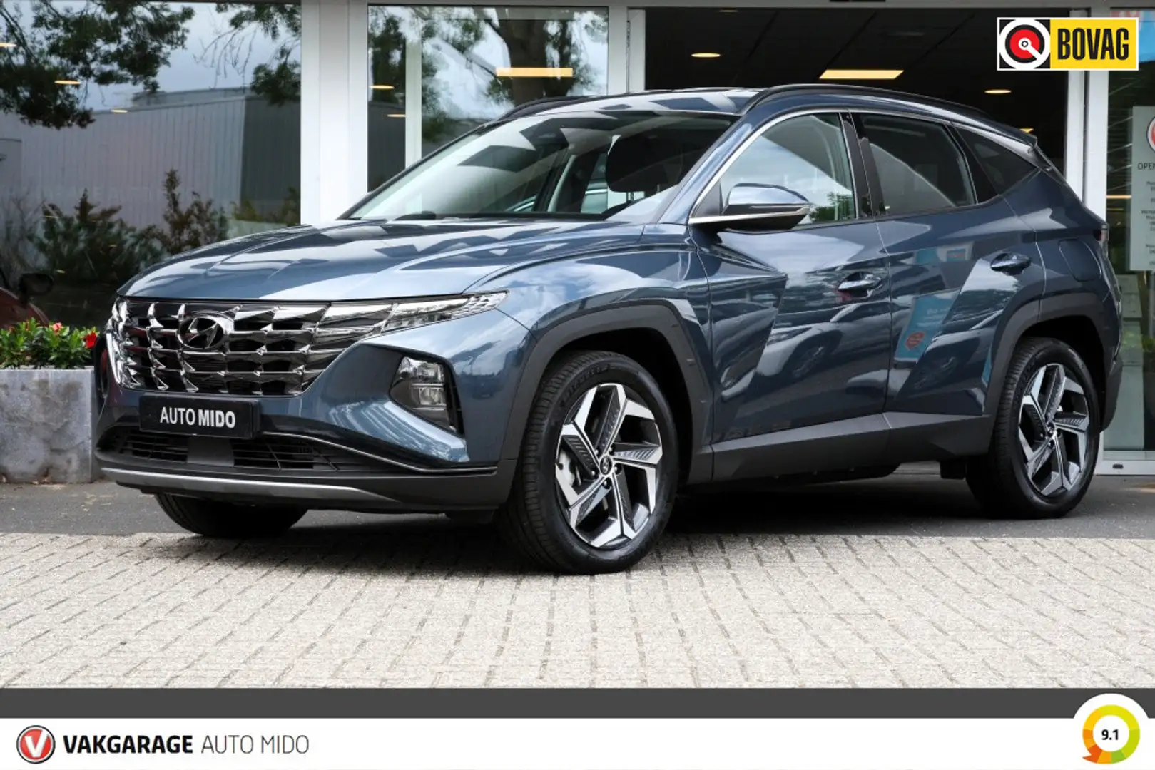 Hyundai TUCSON Tucson 1.6 T-GDI PHEV Plug-In Hybrid 4WD Automaat Blauw - 1