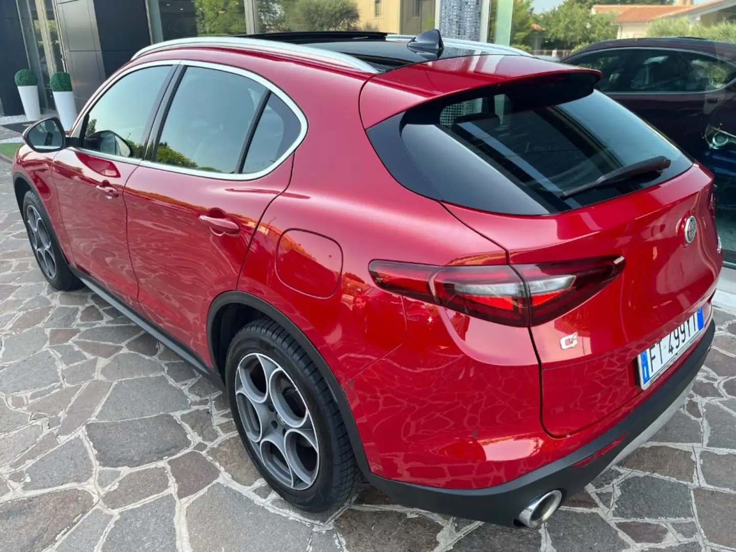 Alfa Romeo Stelvio 2.2 TURBODIESEL 210CV AT8 Q4 EXECUTIVE PANORAMA Rosso - 2