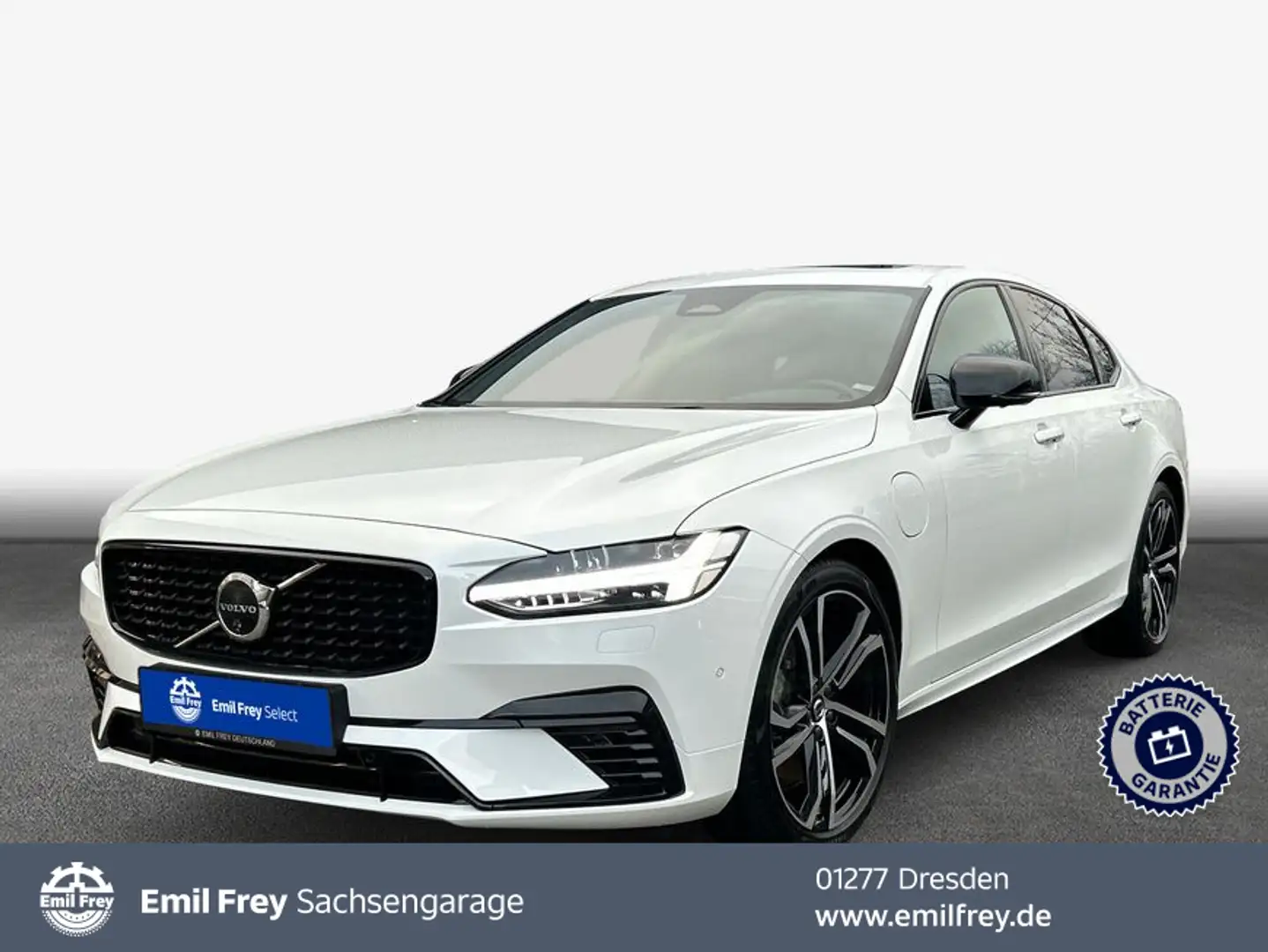 Volvo S90 T8 Recharge AWD Plus Dark Pano*Luft-FW Weiß - 1