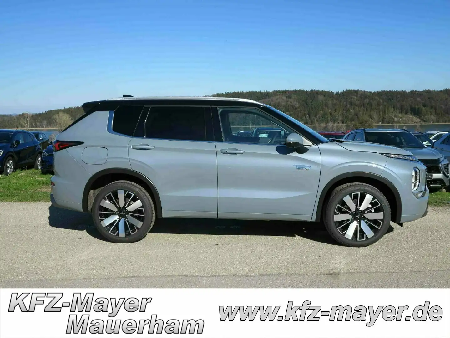 Mitsubishi Outlander 2.4 PHEV Top 8 Jahre Garantie Gris - 1