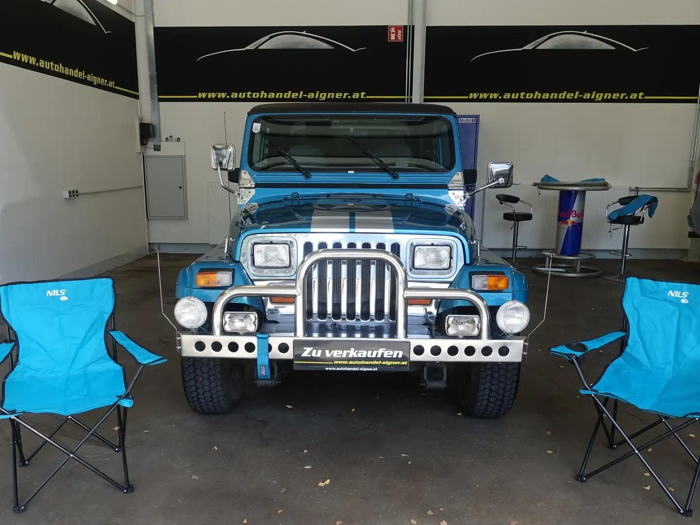Jeep Wrangler Wrangler 2,5 Base HardTop Blau - 2