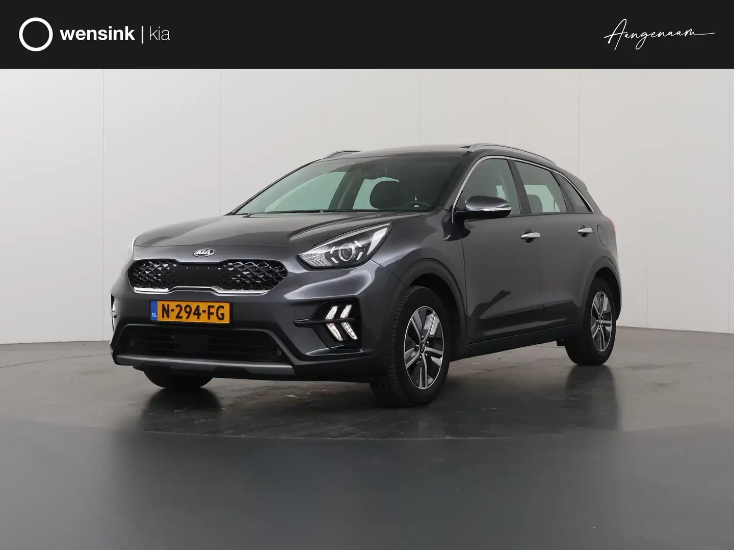 Kia Niro 1.6 GDi Hybrid DynamicLine | Schuif/Kanteldak | Na Gris - 1
