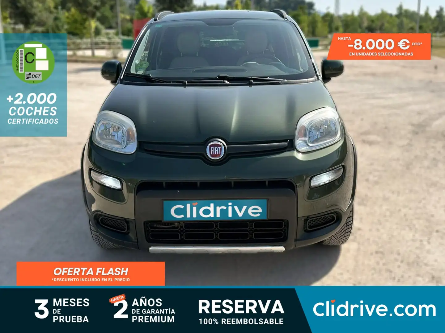 Fiat Panda 0.9 TwinAir 4x4 Verde - 1