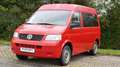 Volkswagen T5 Transporter T5 -Mittelhochdach Aut.Klima Rot - thumbnail 8
