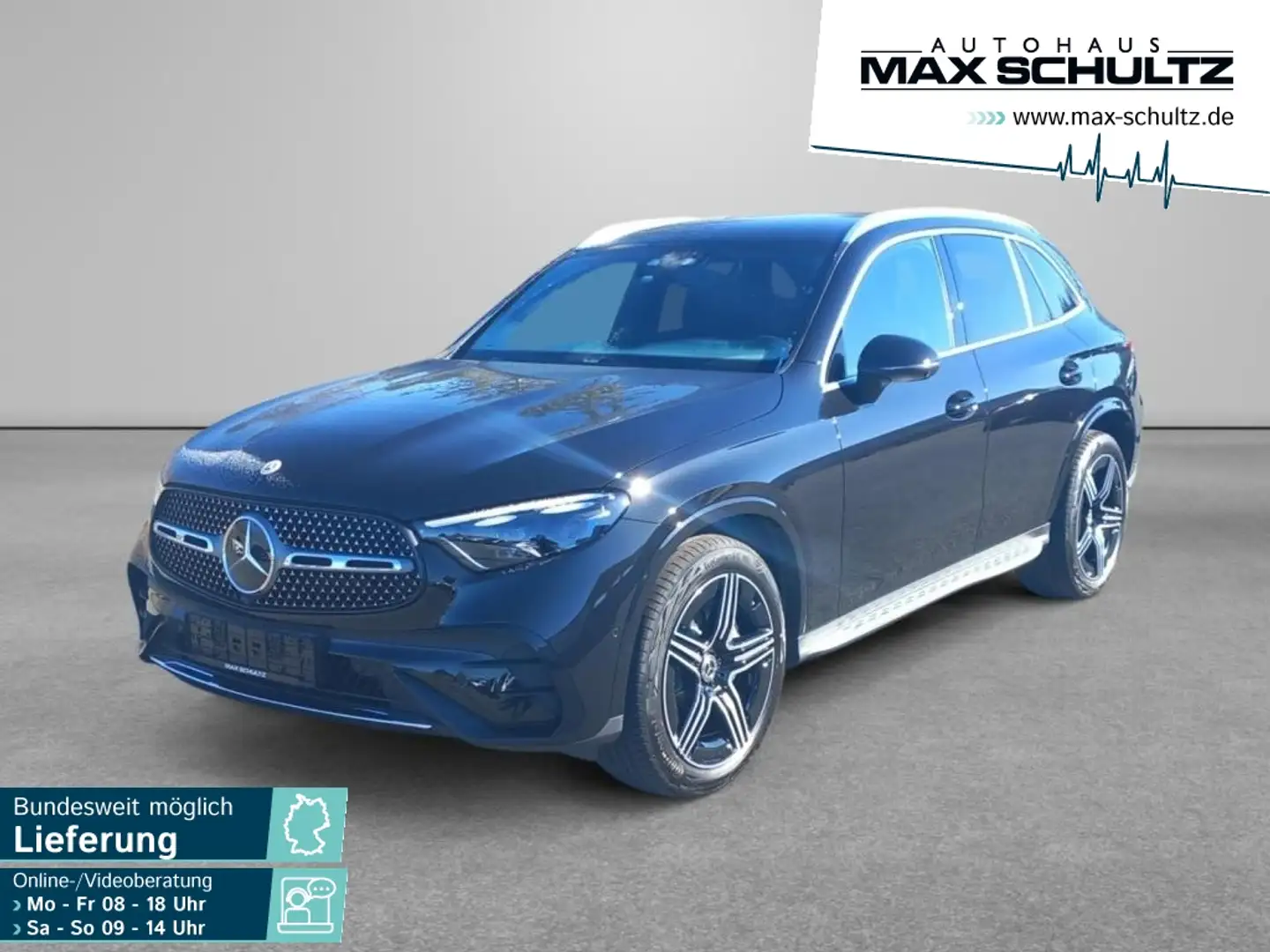 Mercedes-Benz GLC 220 d 4M AMG*Distronic*Memory*360°*PDC*AHK Schwarz - 1