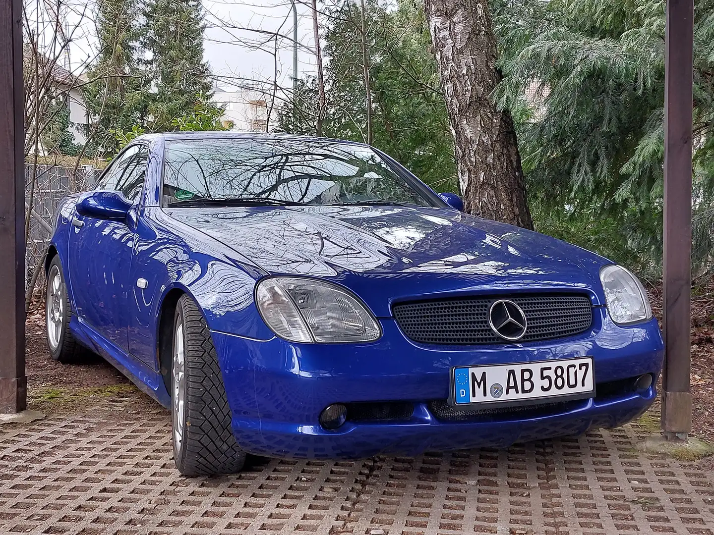 Mercedes-Benz SLK 230 SLK 230 AMG Vollausst. Designo Albastru - 1