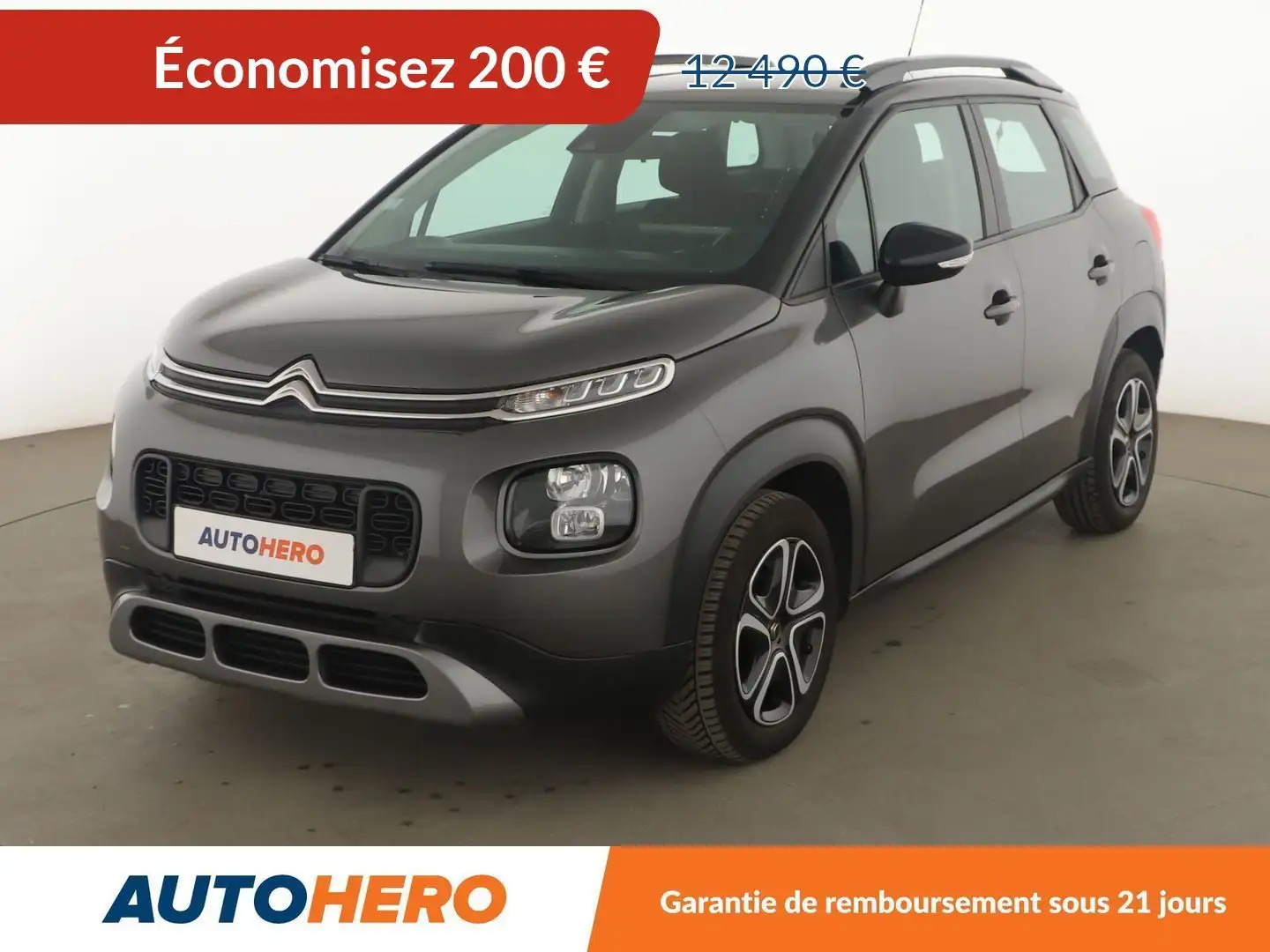 Citroen C3 Aircross 1.5 Blue-HDi Feel BVM6 Gris - 1