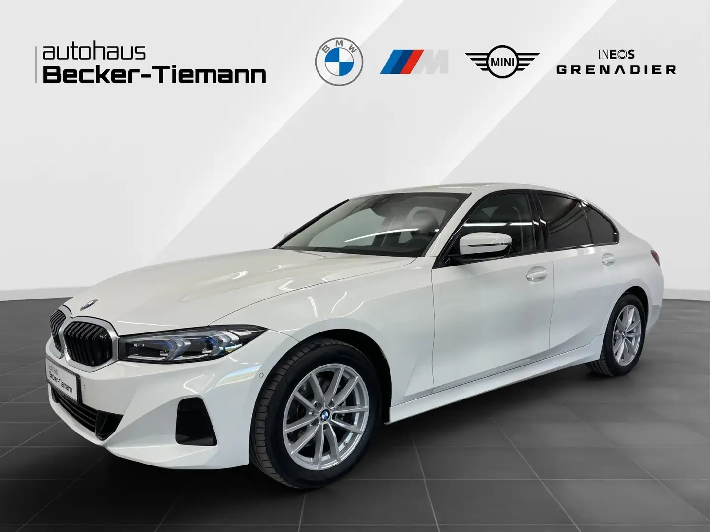 BMW 320 d A Lim,AHK,Navi Prof,Komfortzugang,etc. Weiß - 1
