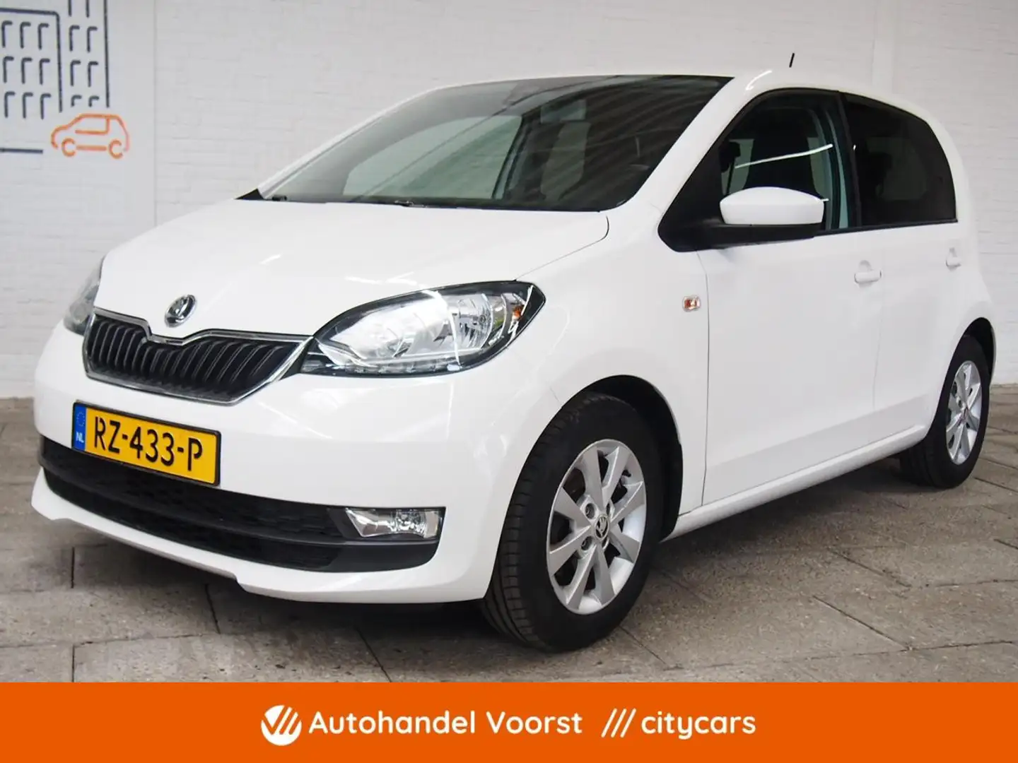 Skoda Citigo 1.0 Greentech Ambition *BTW* (APK:Nieuw) Incl.Gara Wit - 1