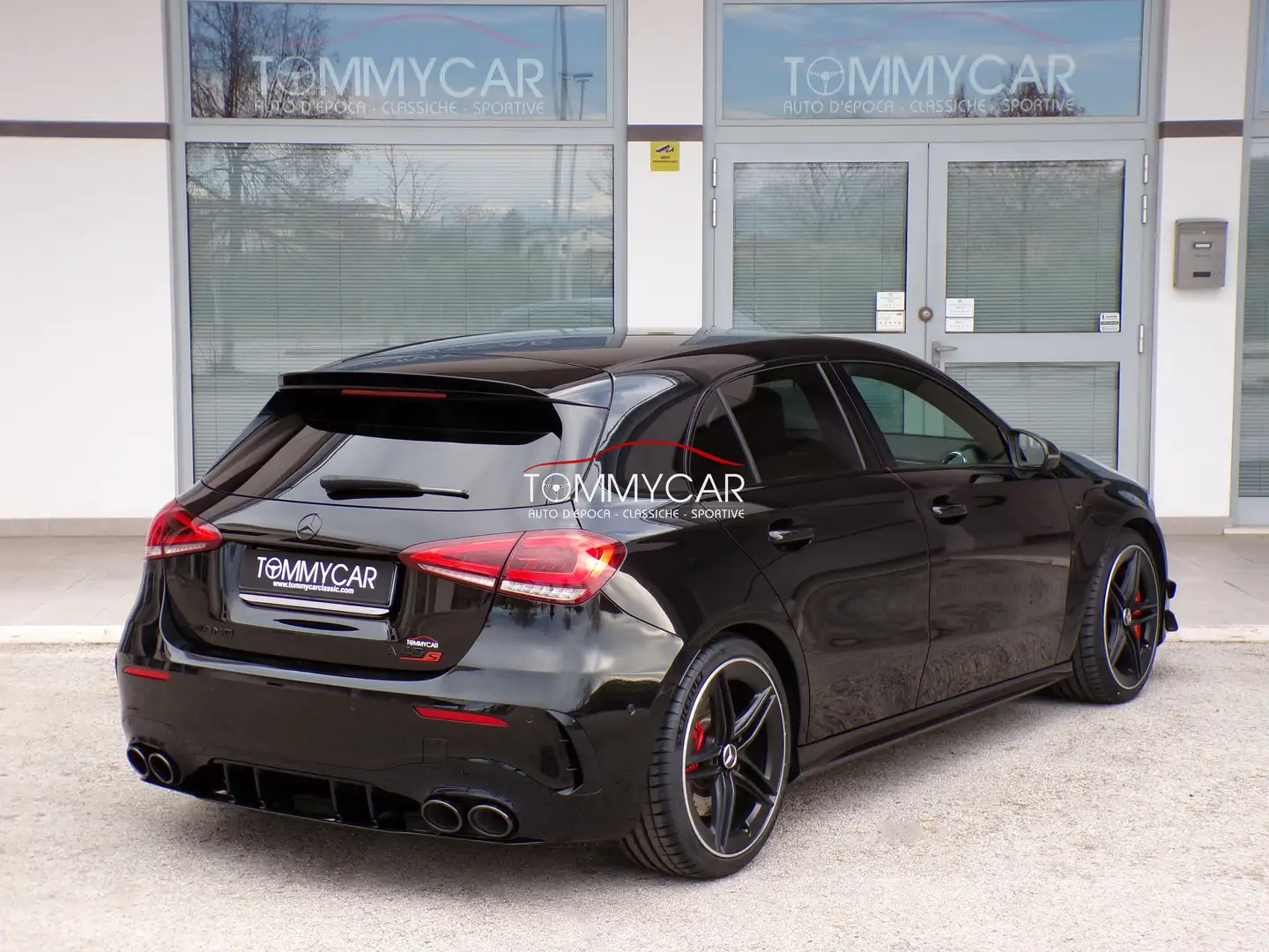 Mercedes-Benz A 45 AMG S 4matic+auto 28000 km IVA Esp. Scarico Pack Nigh Schwarz - 2