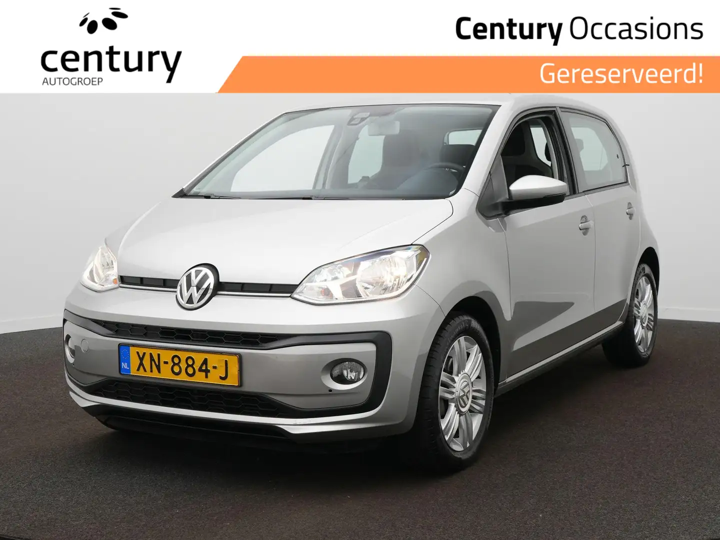 Volkswagen up! 1.0 BMT high up! / Cruise / Stoelverwarming / Clim Grijs - 1