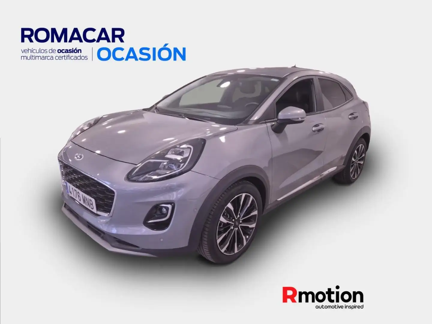 Ford Puma 1.0 EcoBoost MHEV Titanium X Aut. 155 Plateado - 1