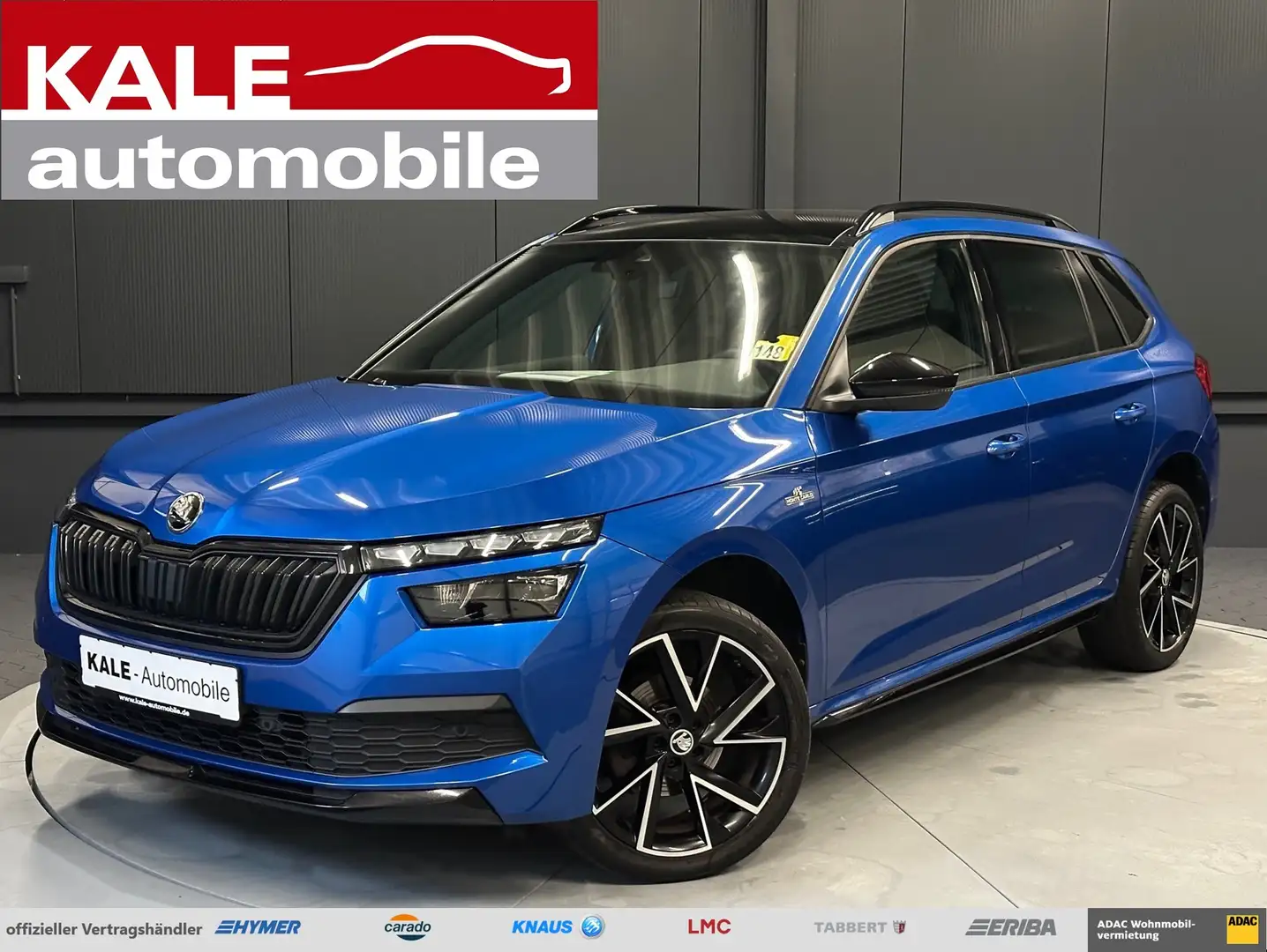 Skoda Kamiq Monte Carlo*18Zoll*LED*CarPlay*KAMERA*PANORAMA* Blau - 1