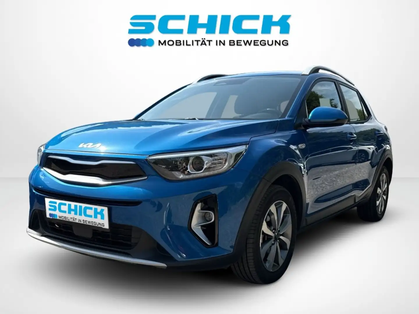 Kia Stonic 1,2 DPI ISG Silber Bleu - 1