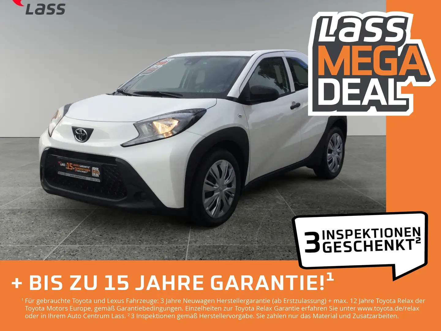 Toyota Aygo X 1.0 Tempomat+Lichtassistent+Carplay Bianco - 1