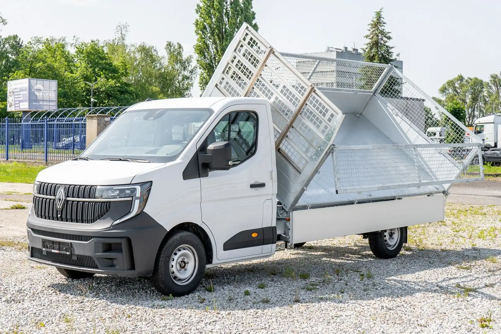 Renault Master Kipper + Laubgitter Wit - 2