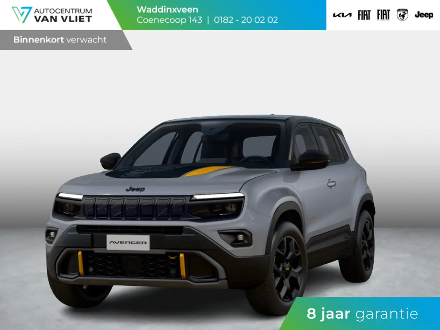Jeep Avenger 1.2T 4xe The North Face | Schuif/Kanteldak | Clima Grijs - 1