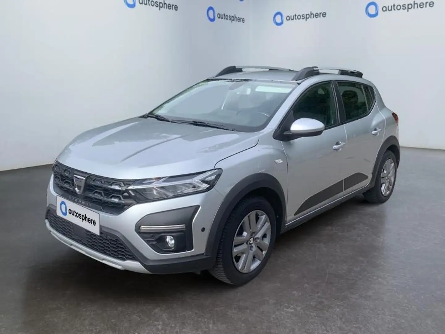 Dacia Sandero Stepway GPS Carplay Caméra*G6+/60.000km Gris - 1