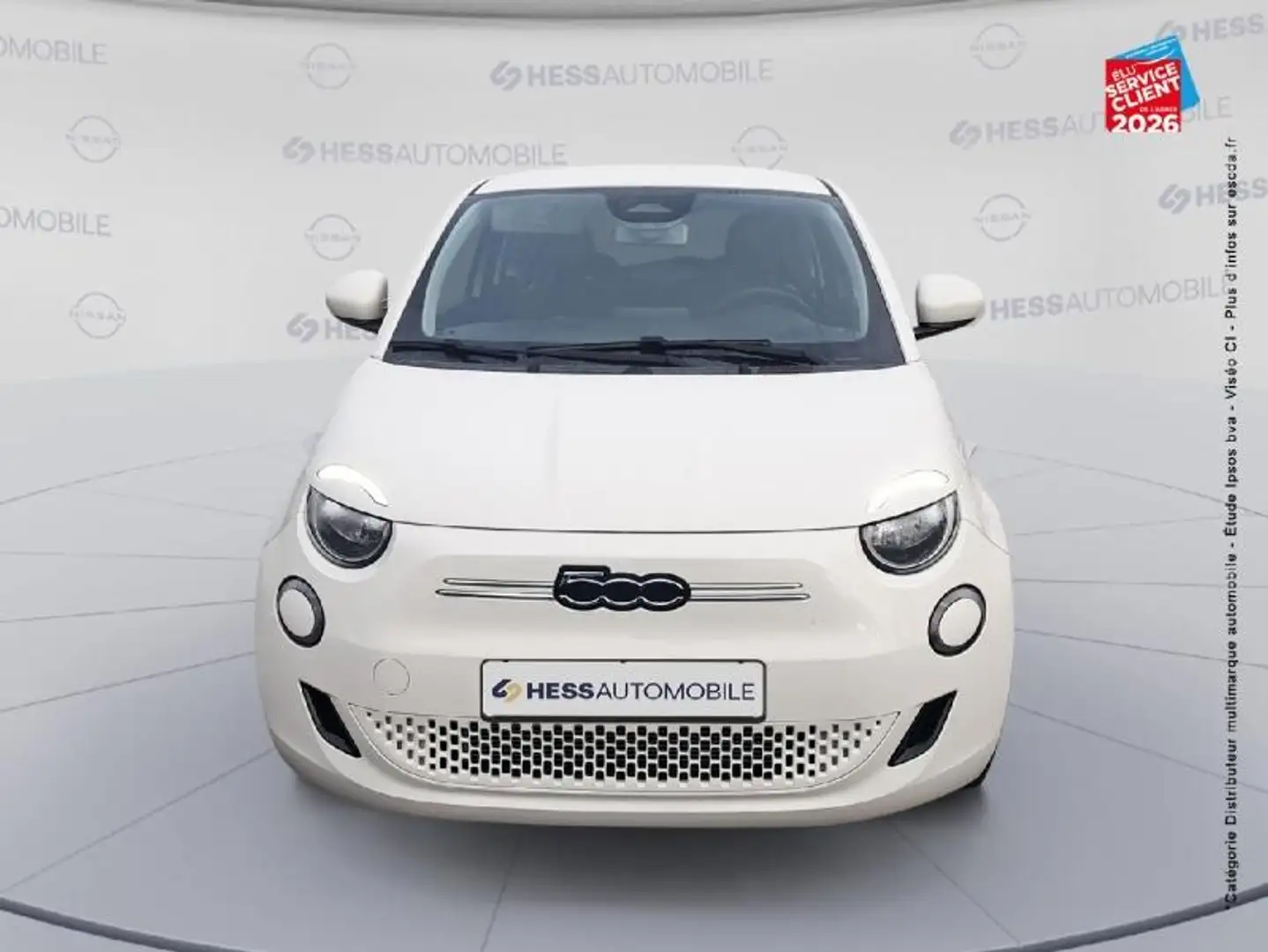 Fiat 500e e 95ch Action Blanc - 2