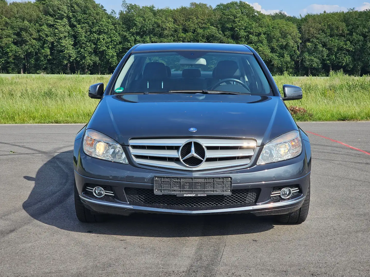 Mercedes-Benz C 180 Kompressor Avantgarde Teilleder Automatik Garantie Grigio - 2
