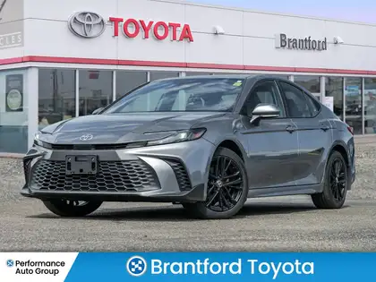 Gray 2025 Toyota Camry SE AWD Sedan All-Wheel Drive Continuously Variable Transmission