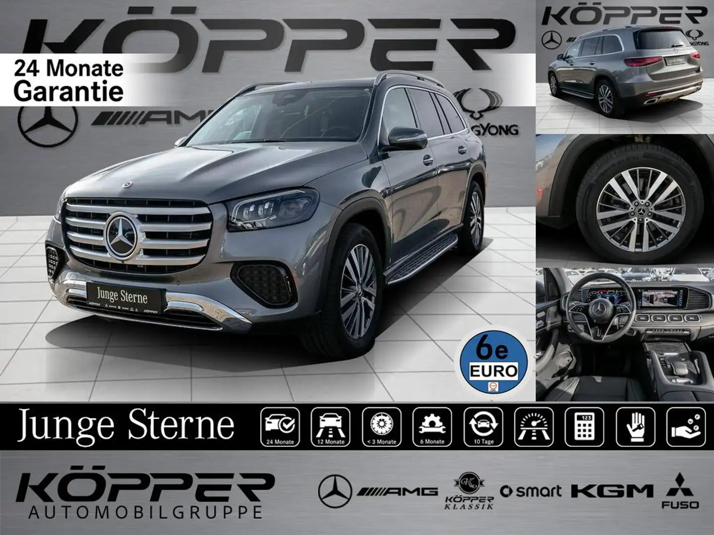 Mercedes-Benz GLS 350 d 4M PREMIUM PLUS Airmatic Pano AHK Gri - 1