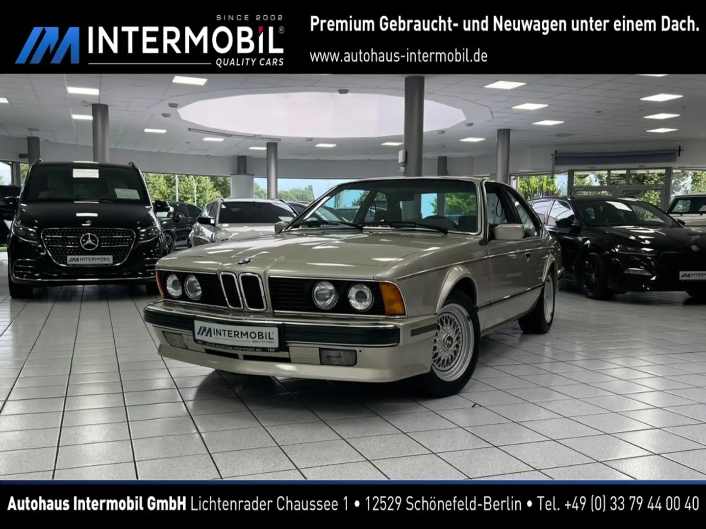 BMW 635 CSI Coupe 1.Hand*Schiebedach*Klima*Tempomat Bej - 1