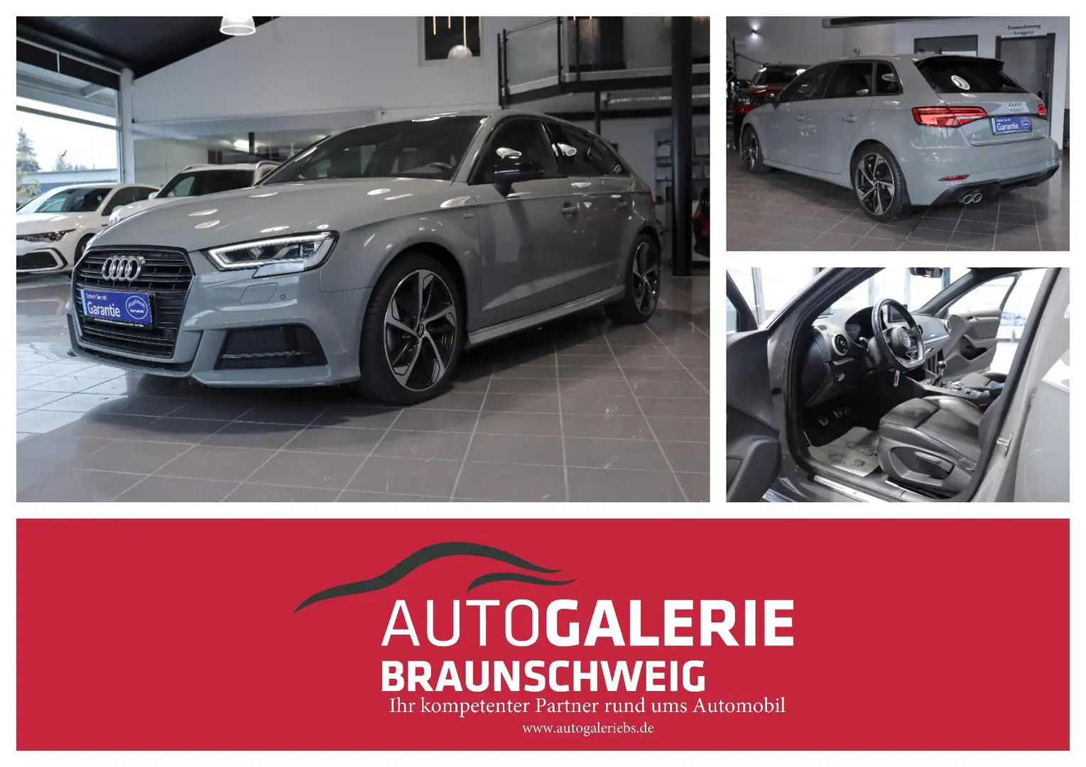 Audi A3 1.5 TFSI sport S-LINE COMPETITION Gris - 1